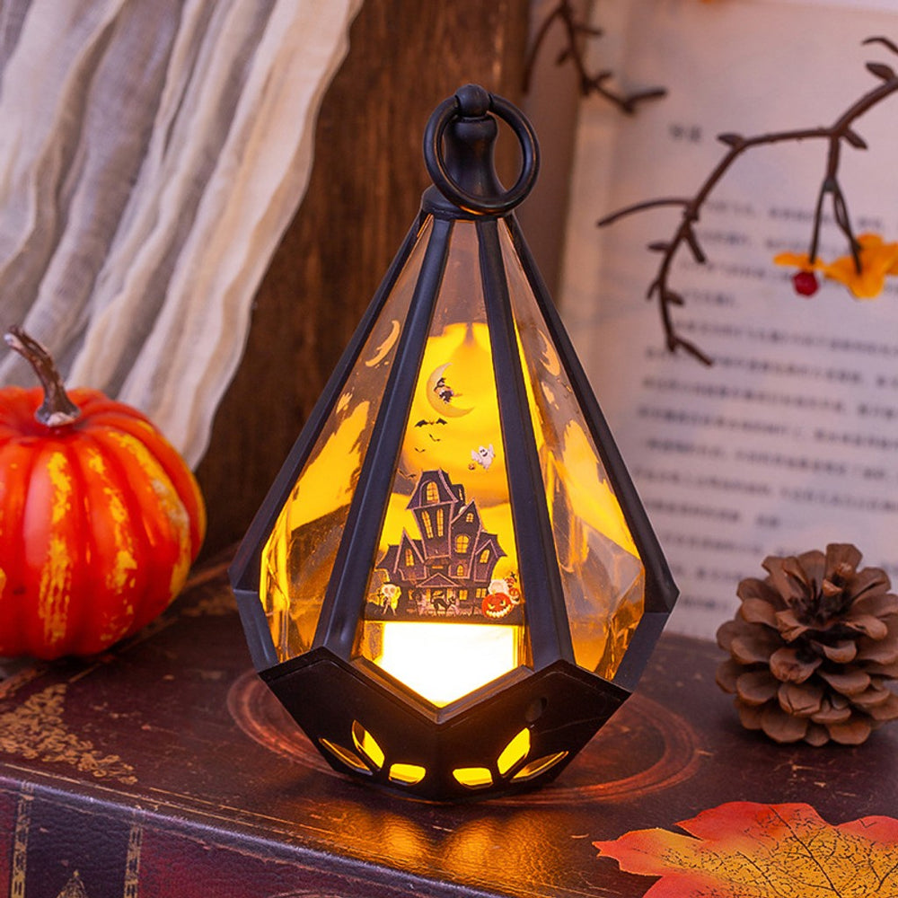Halloween Decorations Kidsren's Satchel Pumpkin Lantern Party Atmosphere Props Desktop Ornaments Gifts Night Lights — image 3
