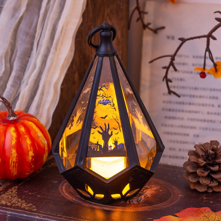 Halloween Decorations Kidsren's Satchel Pumpkin Lantern Party Atmosphere Props Desktop Ornaments Gifts Night Lights — image 6