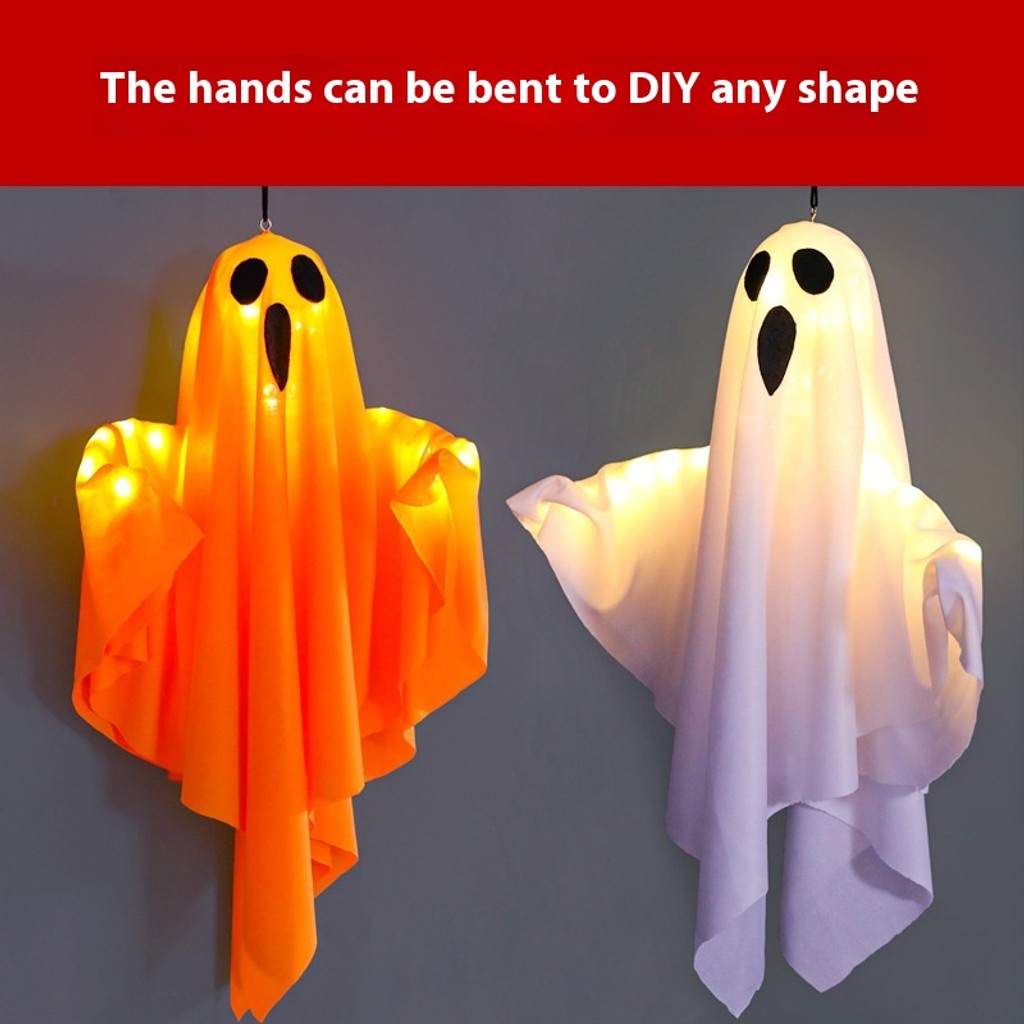 Halloween Glowing Scream Ghost Decoration Props — image 3