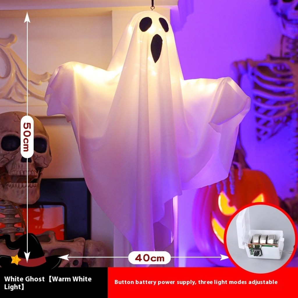 Halloween Glowing Scream Ghost Decoration Props — image 6