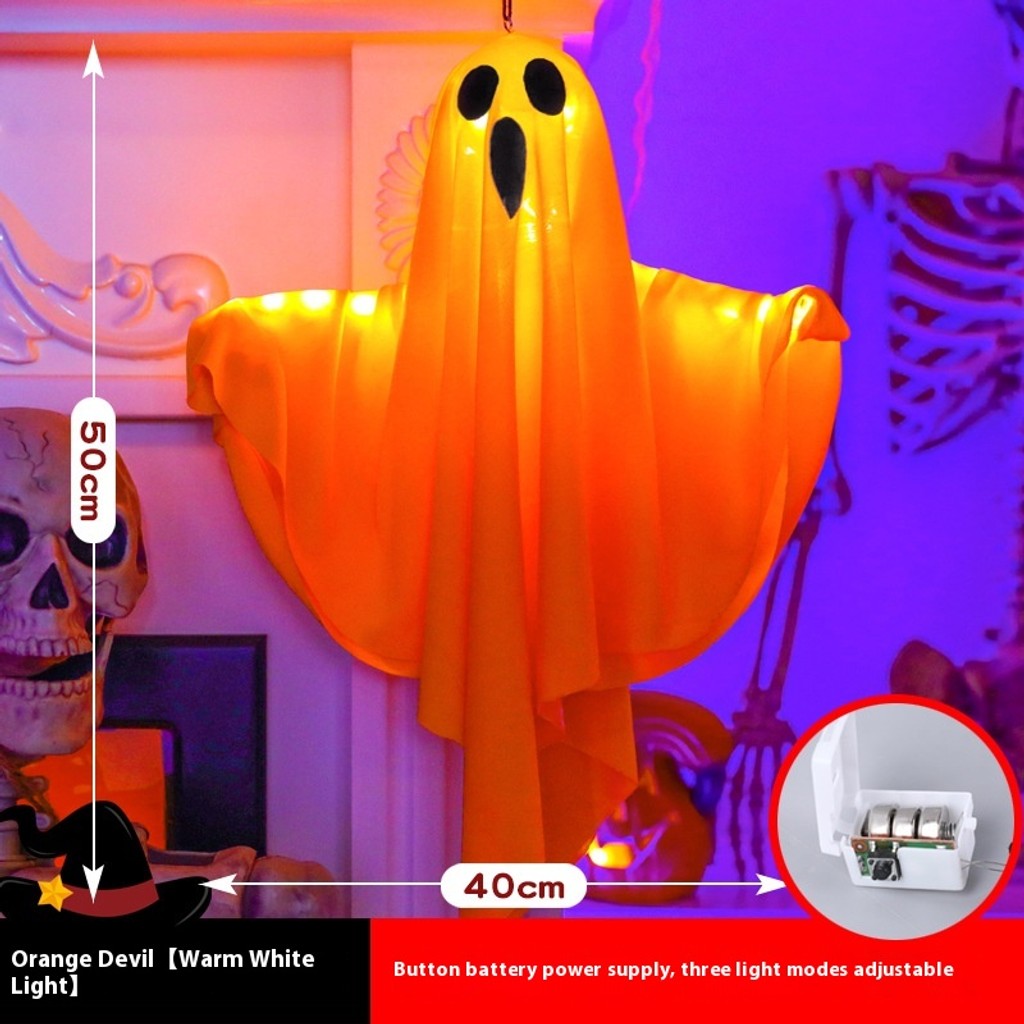Halloween Glowing Scream Ghost Decoration Props — image 7