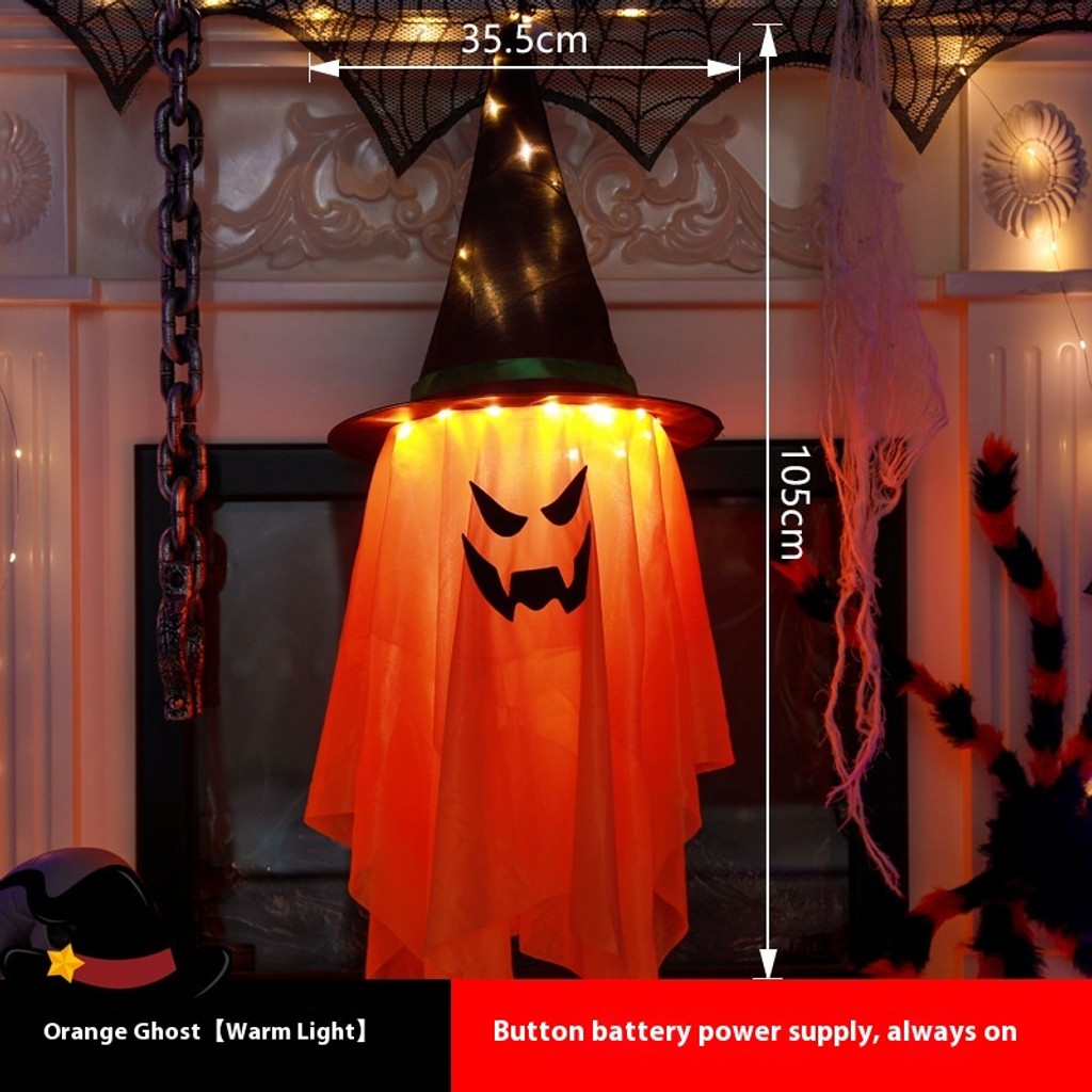 Halloween Glowing Scream Ghost Decoration Props — image 9
