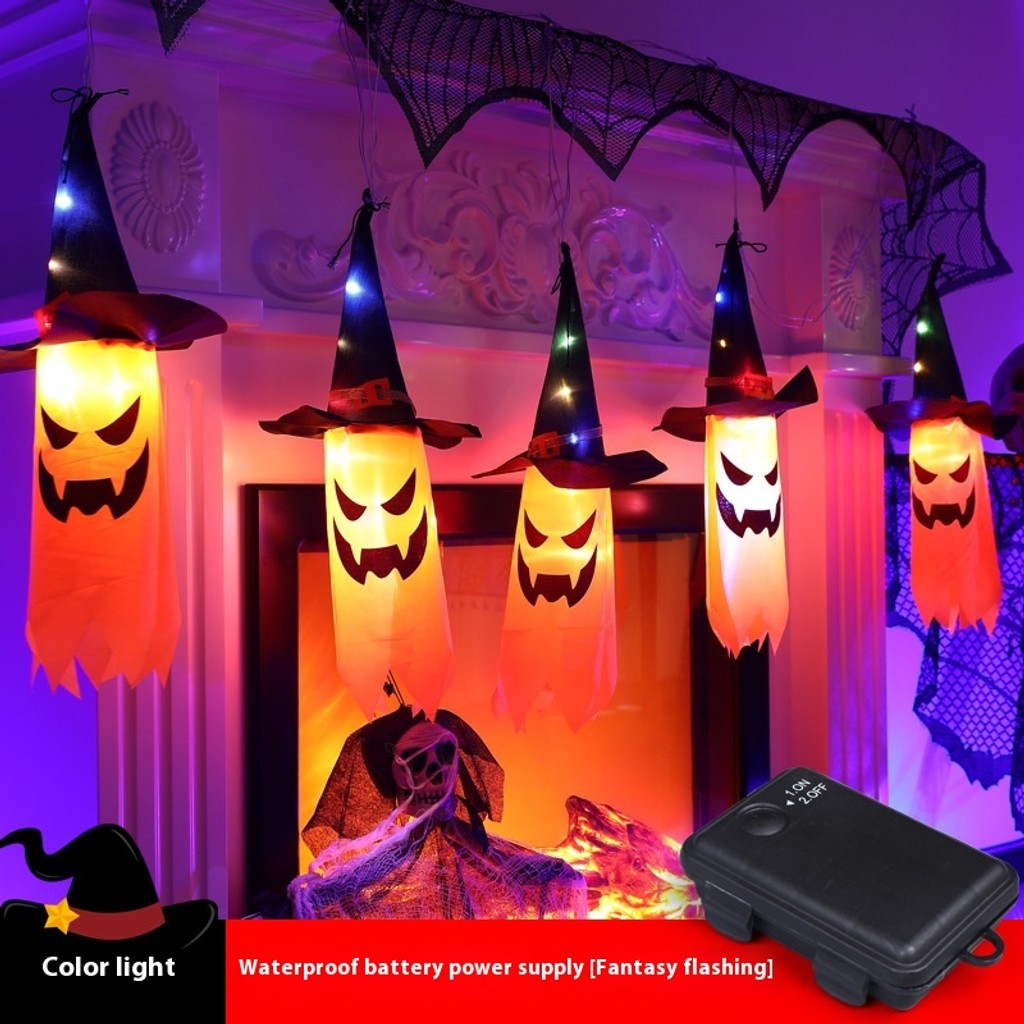 Halloween Glowing Scream Ghost Decoration Props — image 11