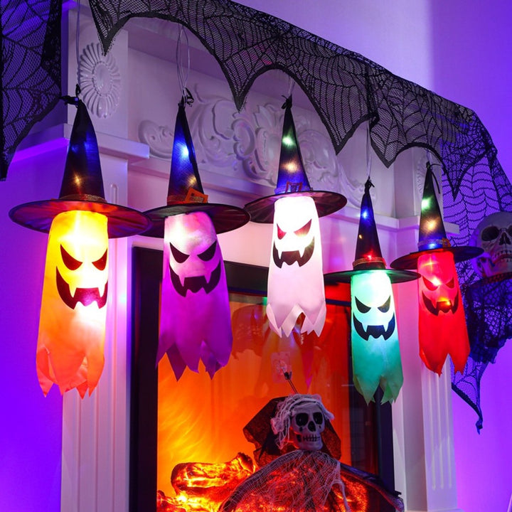 Halloween Glowing Scream Ghost Decoration Props — image 13