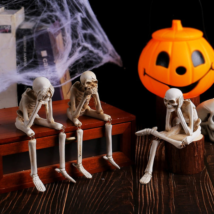 Halloween Skull Resin Decorations Ghost Festival Atmosphere Decorations — image 2