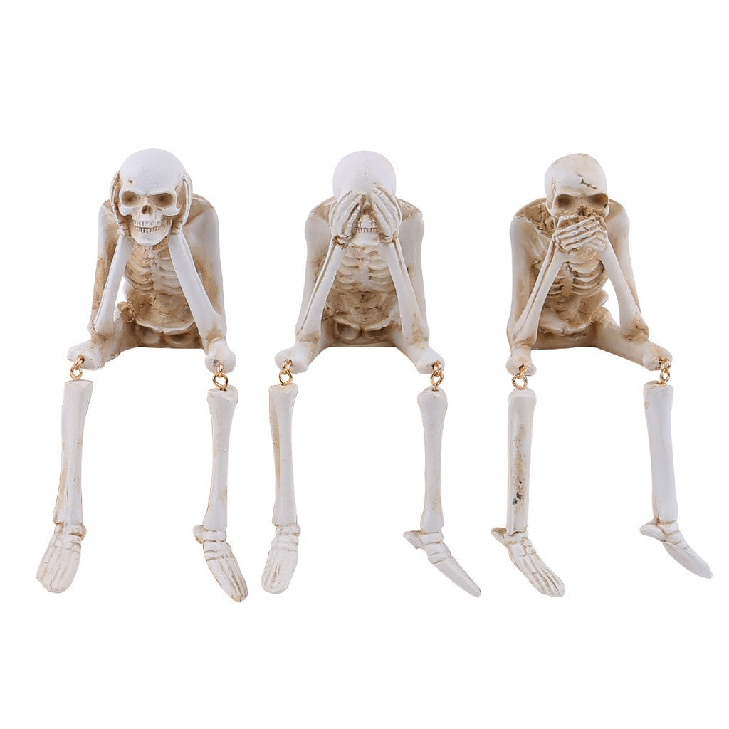 Halloween Skull Resin Decorations Ghost Festival Atmosphere Decorations — image 5