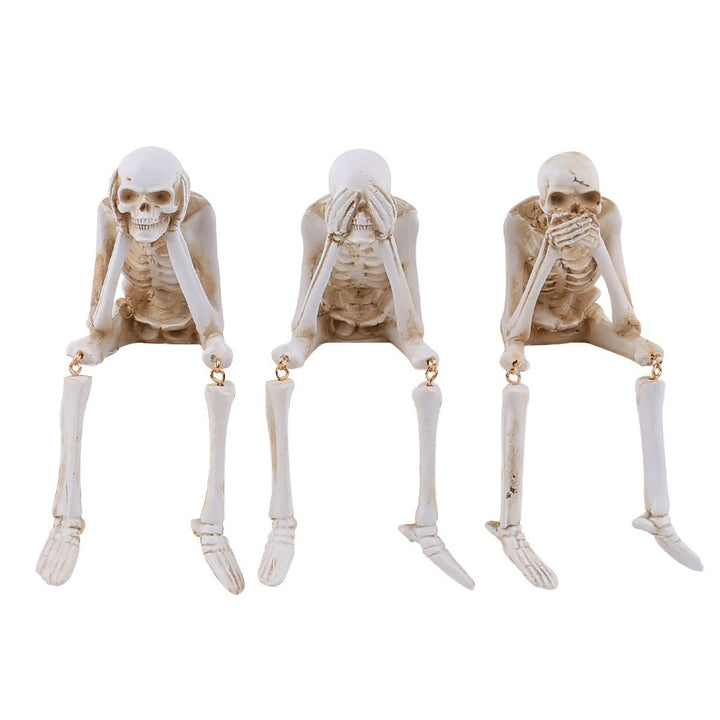 Halloween Skull Resin Decorations Ghost Festival Atmosphere Decorations — image 5
