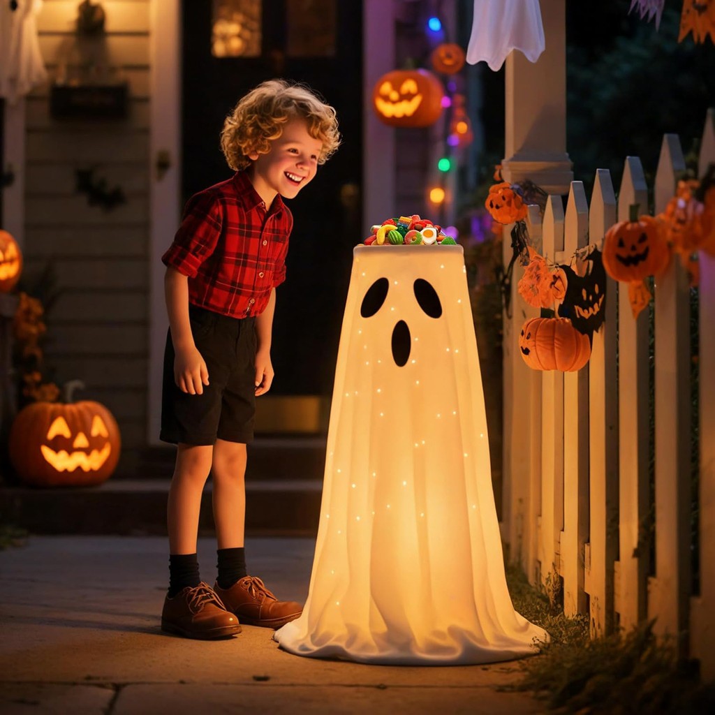 Halloween Ghost Candy Bowl Rack — image 1