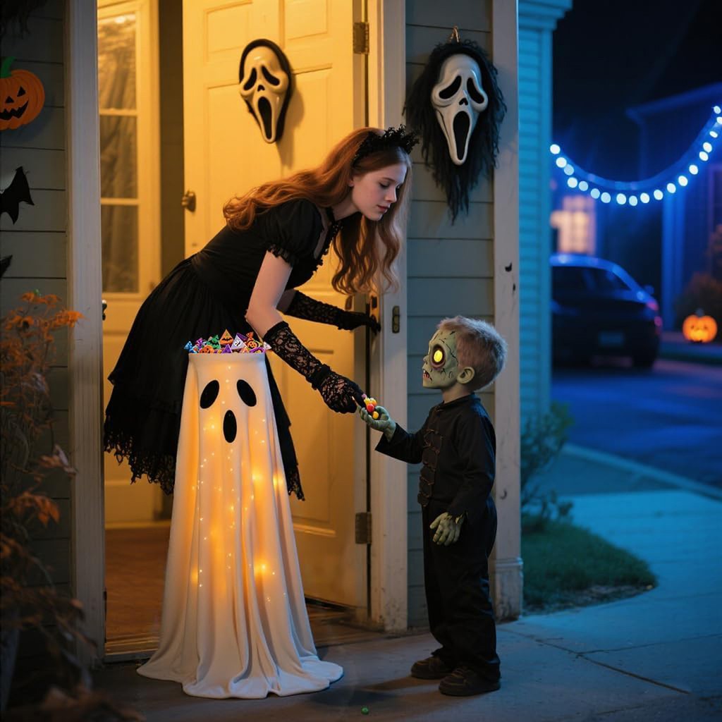 Halloween Ghost Candy Bowl Rack — image 3