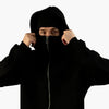 Unisex Urban Tech Zip Hoodie with Face Mask