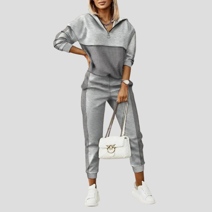 Amara | Modern Two-Piece Zip Tracksuit Set — image 4