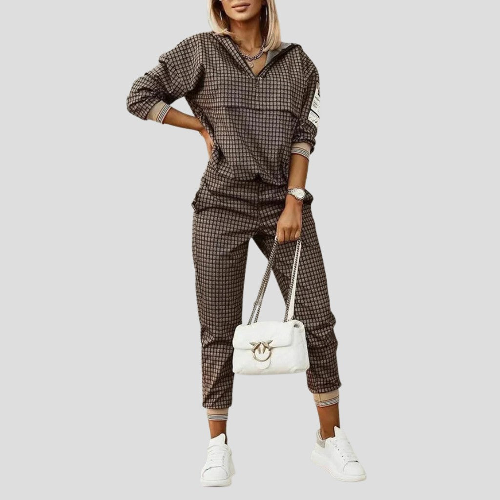 Amara | Modern Two-Piece Zip Tracksuit Set — image 5