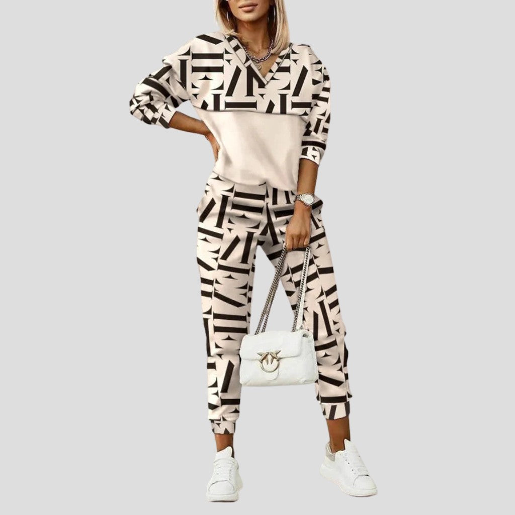 Amara | Modern Two-Piece Zip Tracksuit Set — image 7