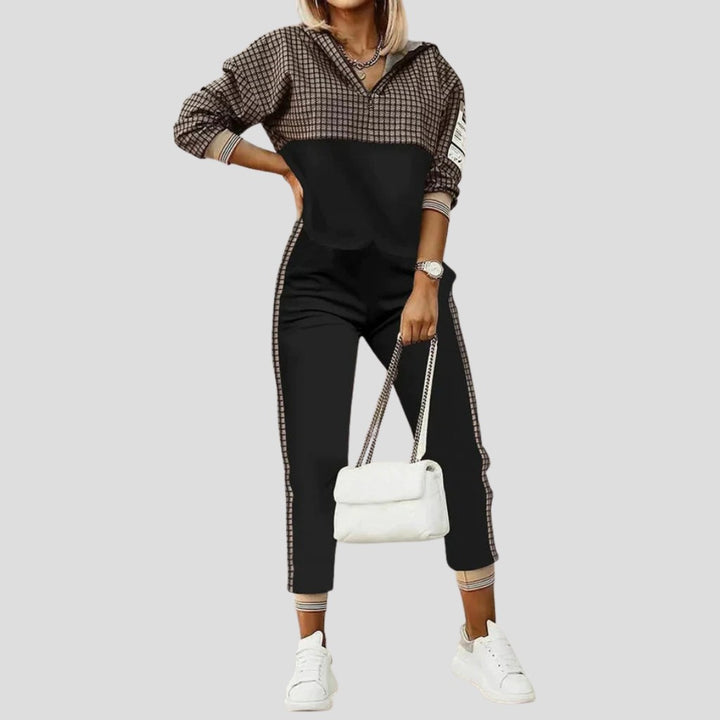 Amara | Modern Two-Piece Zip Tracksuit Set — image 8