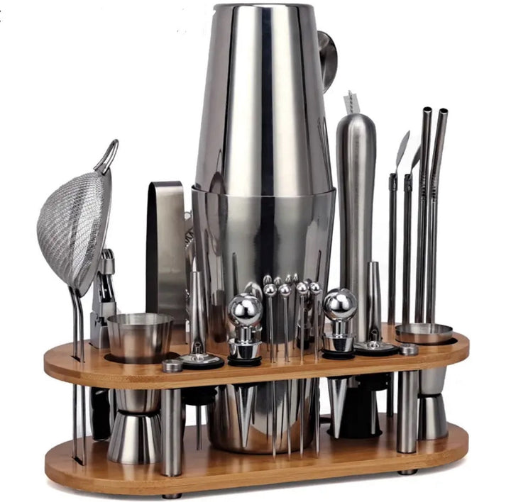 Professional 23-Piece Bartender Set – ShakerPro