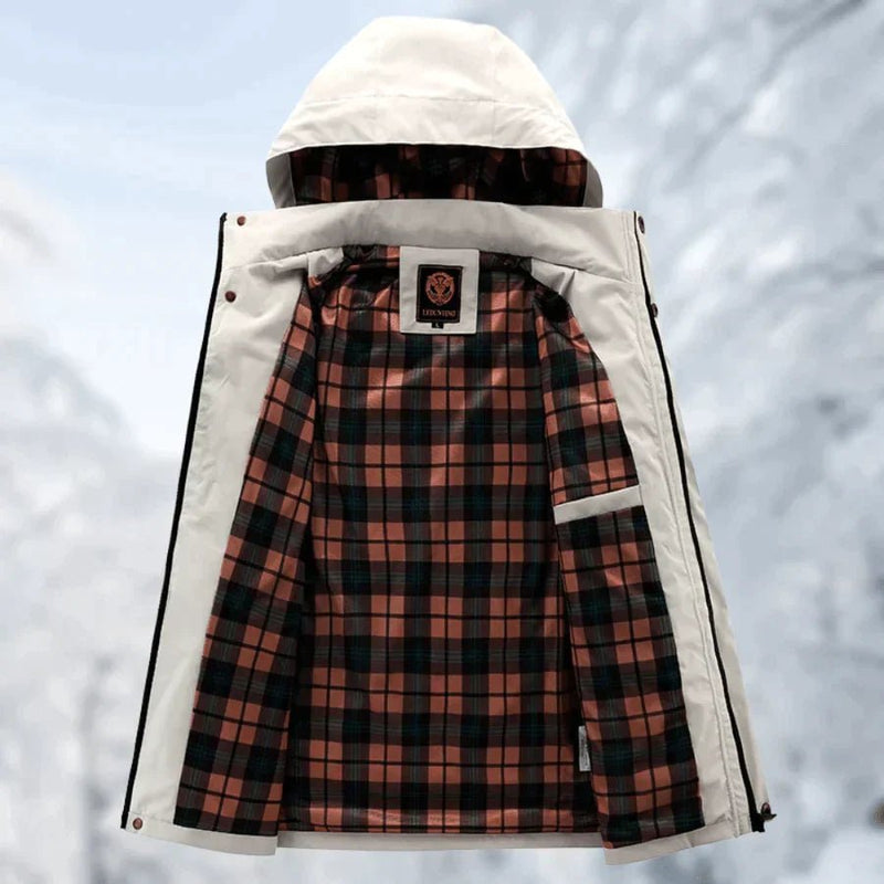 Men's Wind and water-resistant Hooded Jacket