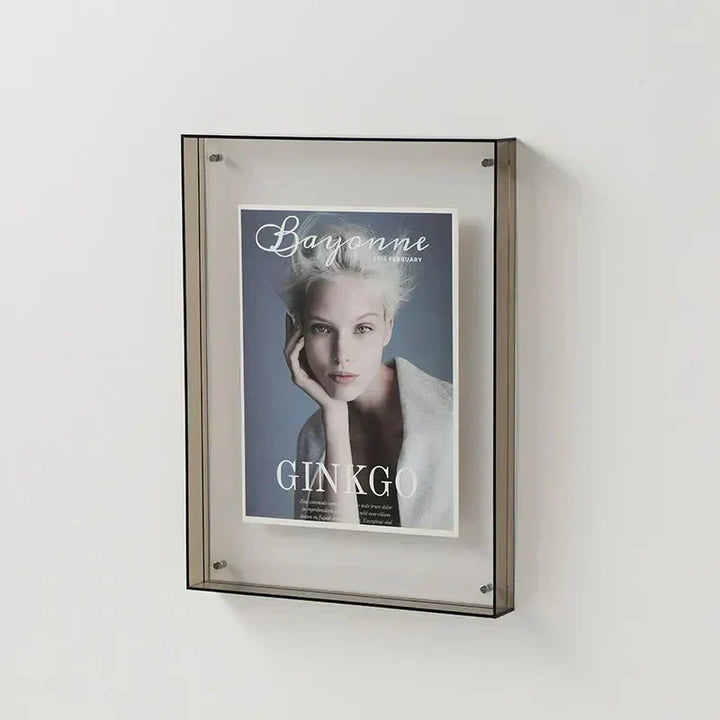 Vibrant Acrylic Display Frame – Contemporary Coloured Photo Holder