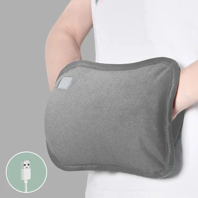 2‑in‑1 Portable USB‑Recharge Electric Hand Warmer & Power Pack