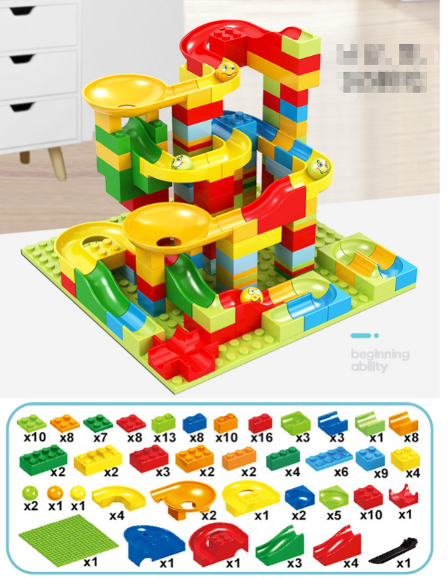 Creative Marble Run Building Set for Children
