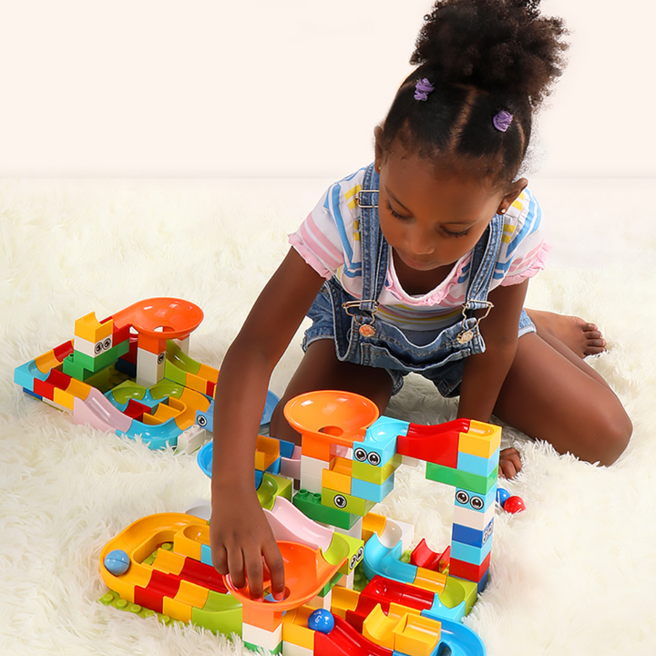 Creative Marble Run Building Set for Children