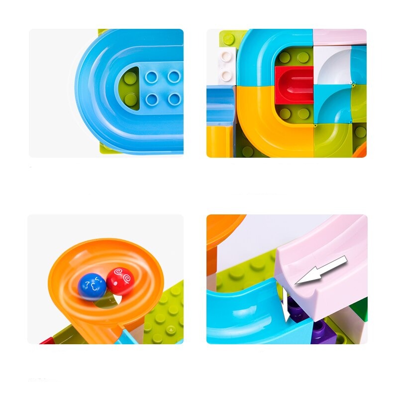 Creative Marble Run Building Set for Children