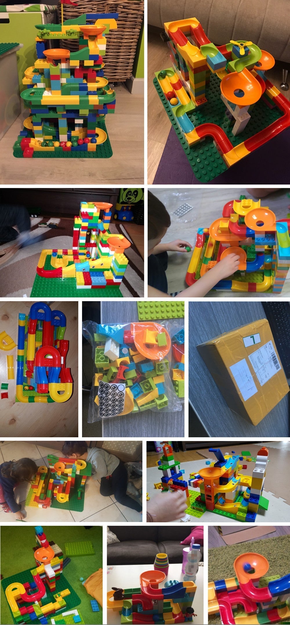Creative Marble Run Building Set for Children