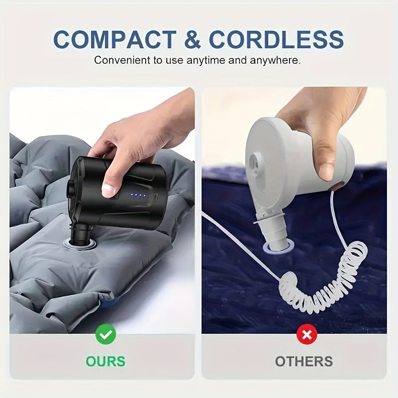 Portable USB Air Pump – Compact Wireless Inflator for Outdoor Use