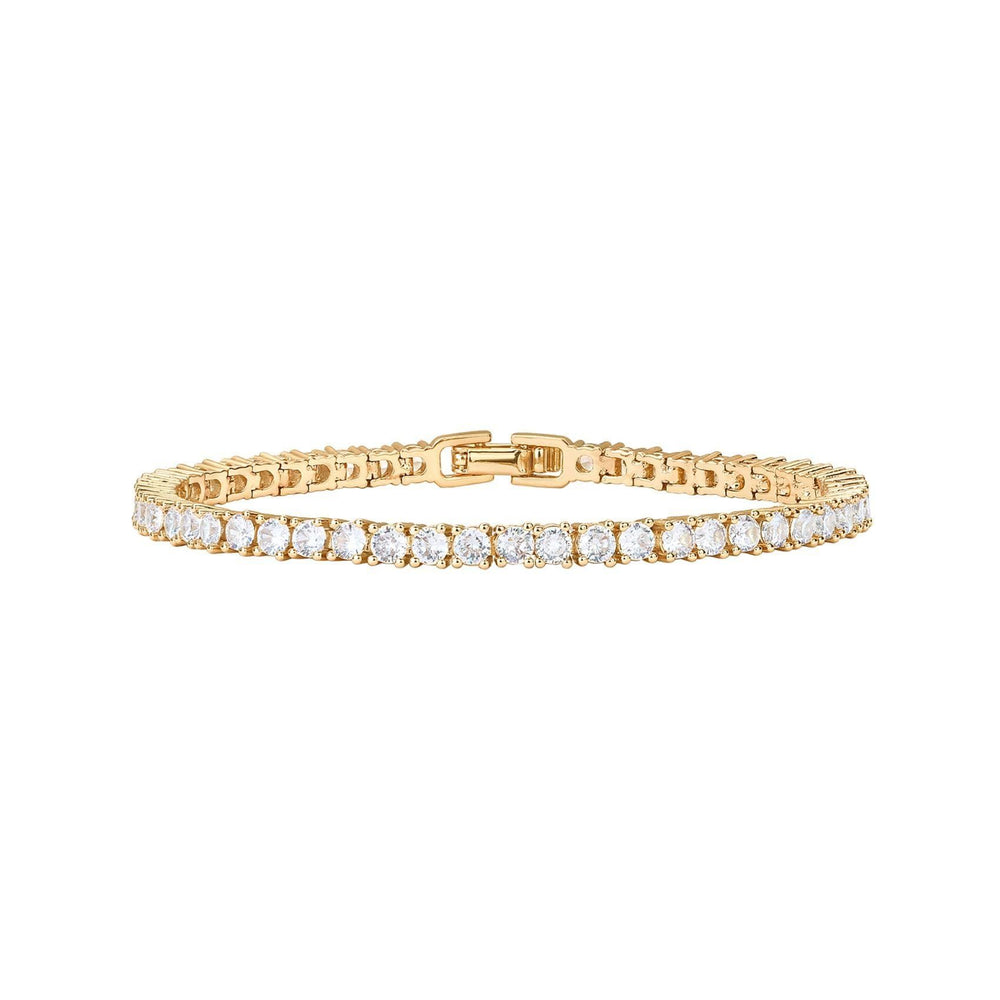 Single-row Tennis Bracelet For Men And Women