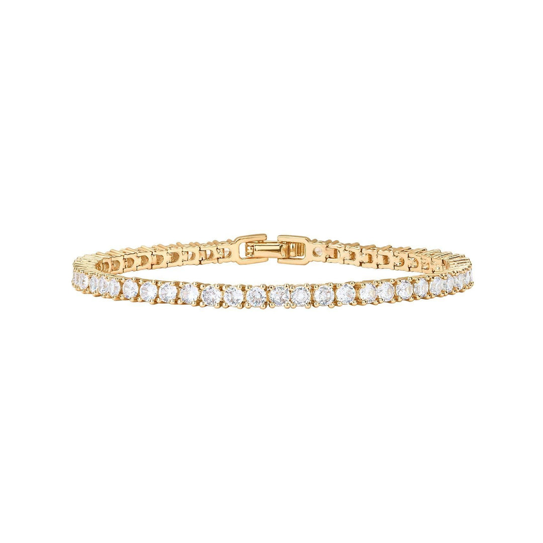 Single-row Tennis Bracelet For Men And Women