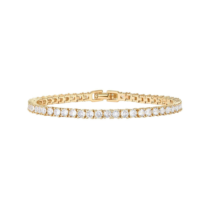 Single-row Tennis Bracelet For Men And Women