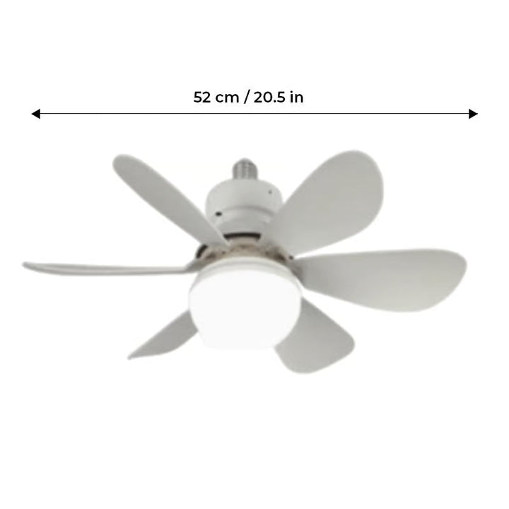 BreezeLux | 2-in-1 Ceiling Fan with Light