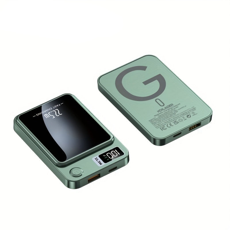 Magnetische Powerbank – Ultraflach mit superschnellem kabellosem Laden