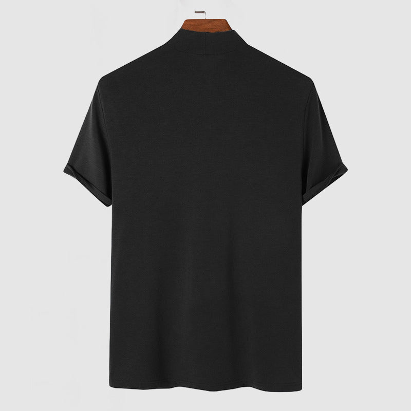 Men's stretch cotton T‑shirt – casual, for everyday wear and suitable for all seasons