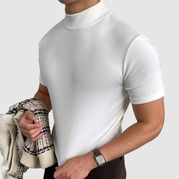 Men's stretch cotton T‑shirt – casual, for everyday wear and suitable for all seasons