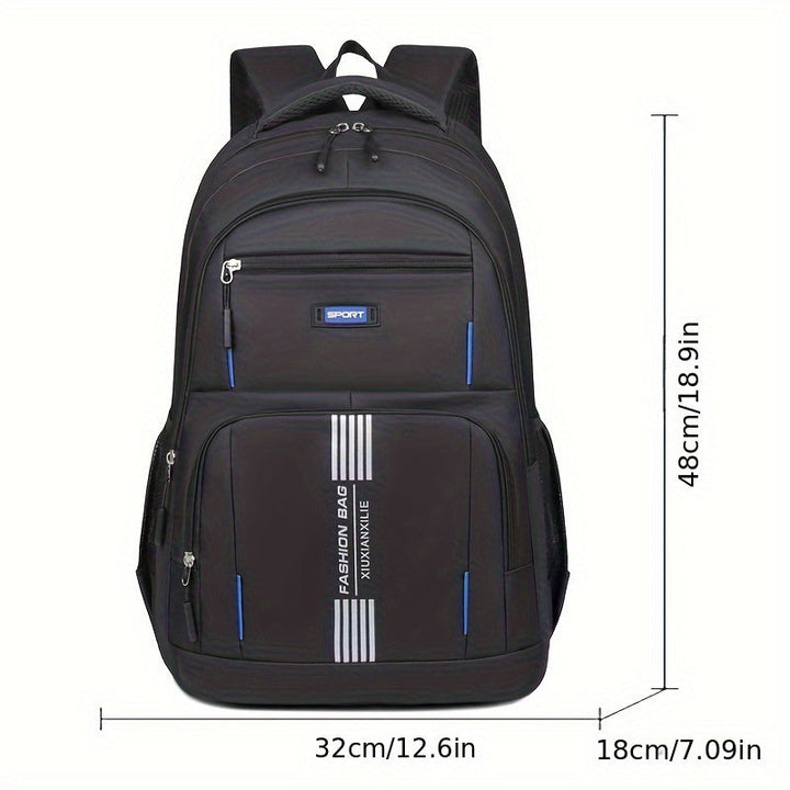 Durable Men's Leather Backpack | Timeless Utility