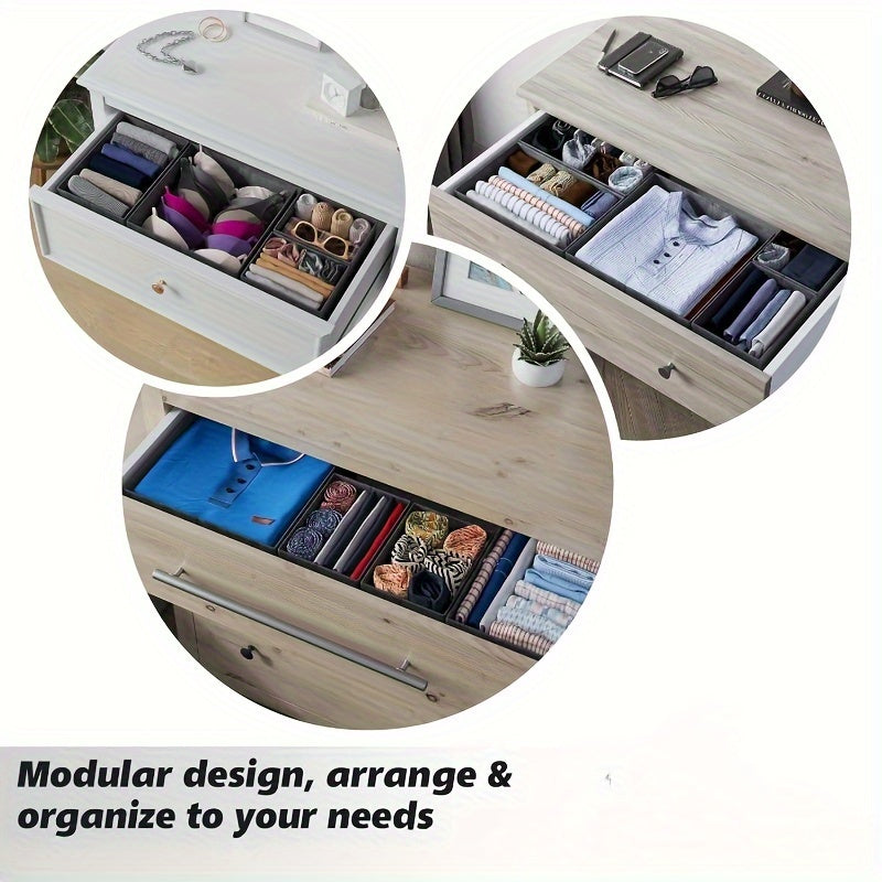 OrganizePro Set of 12 Drawer Organisers – Efficient and Compact