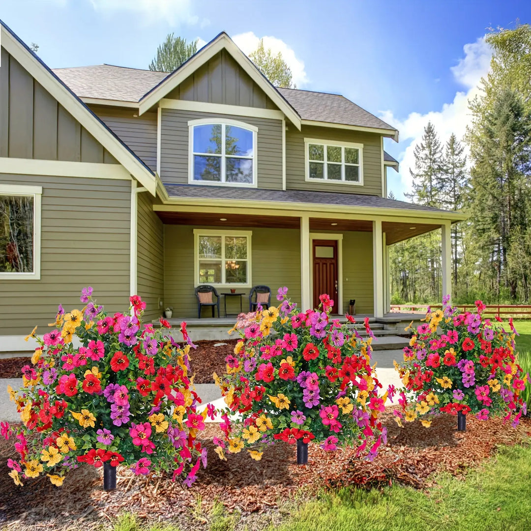 Low-Maintenance Artificial Garden Flowers