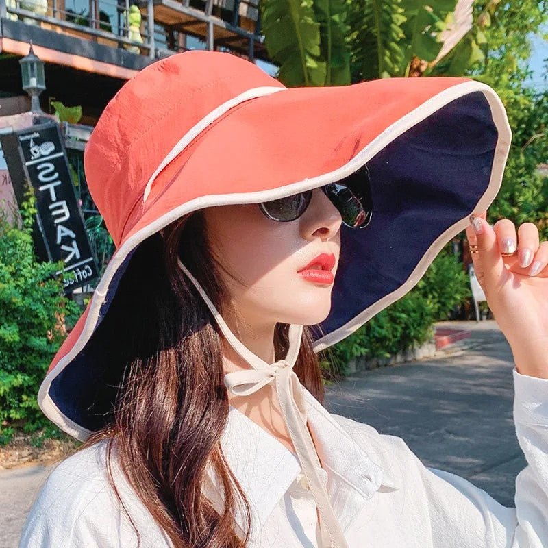 Women's Large Sun Hat with Wide Brim – Livia