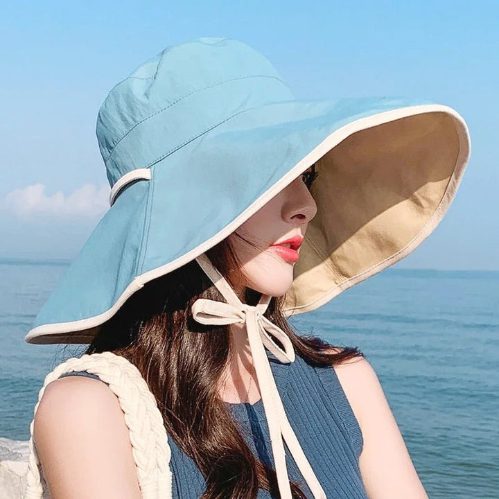 Women's Large Sun Hat with Wide Brim – Livia