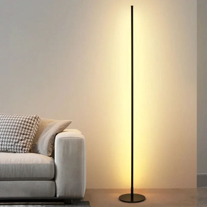 FlorGlow Metal Floor Lamp – Dimmable and Elegant for Any Living Room