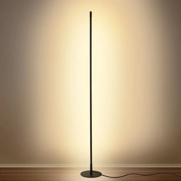 FlorGlow Metal Floor Lamp – Dimmable and Elegant for Any Living Room