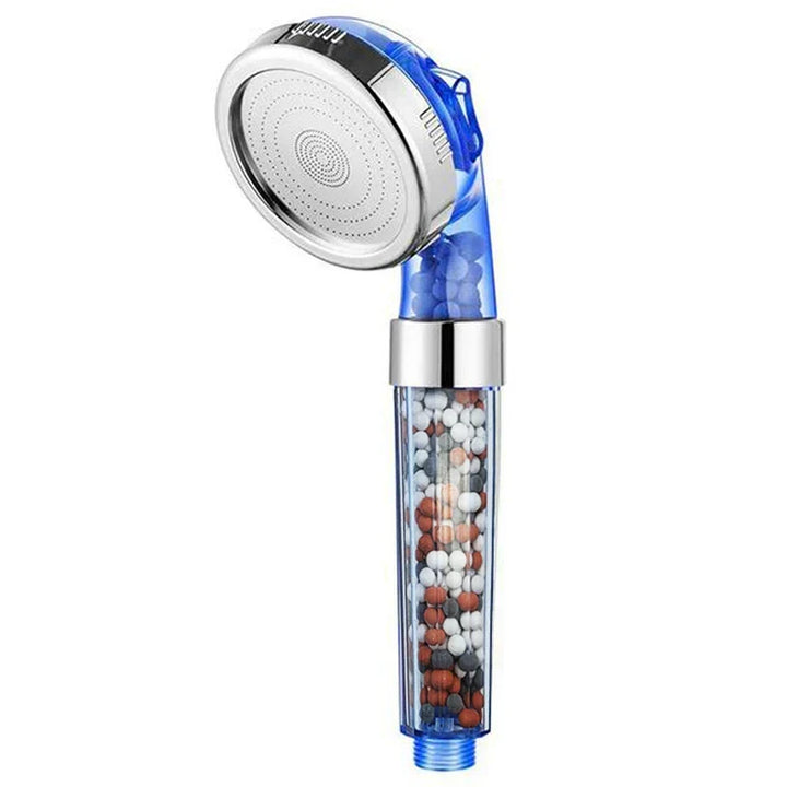 Water-Saving High-Pressure Shower Head with Filter - AquaGlow