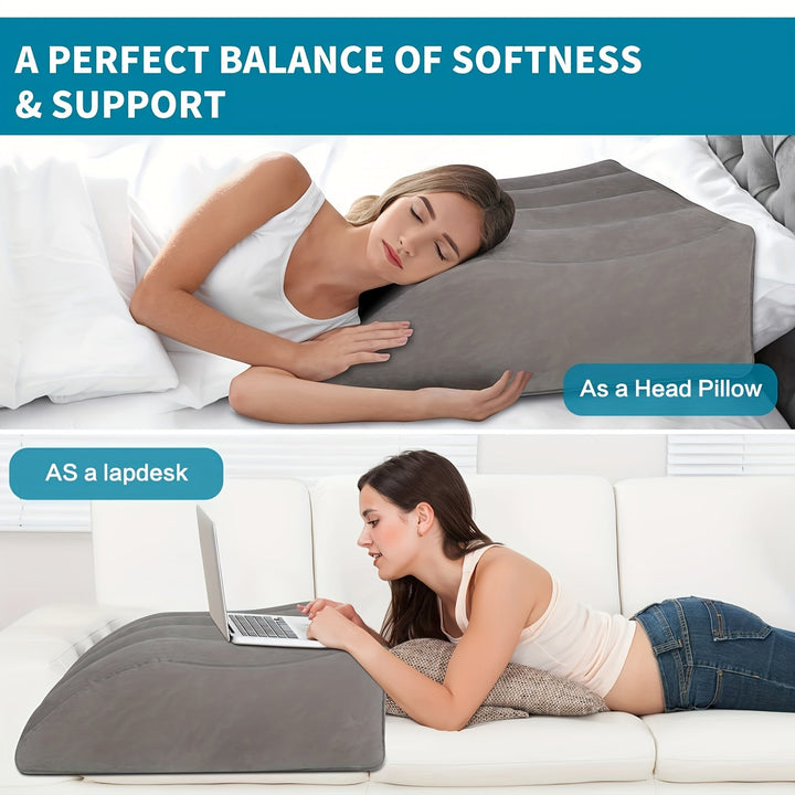 Inflatable Leg Elevation Pillow – To Improve Blood Circulation, Ideal for Sleeping