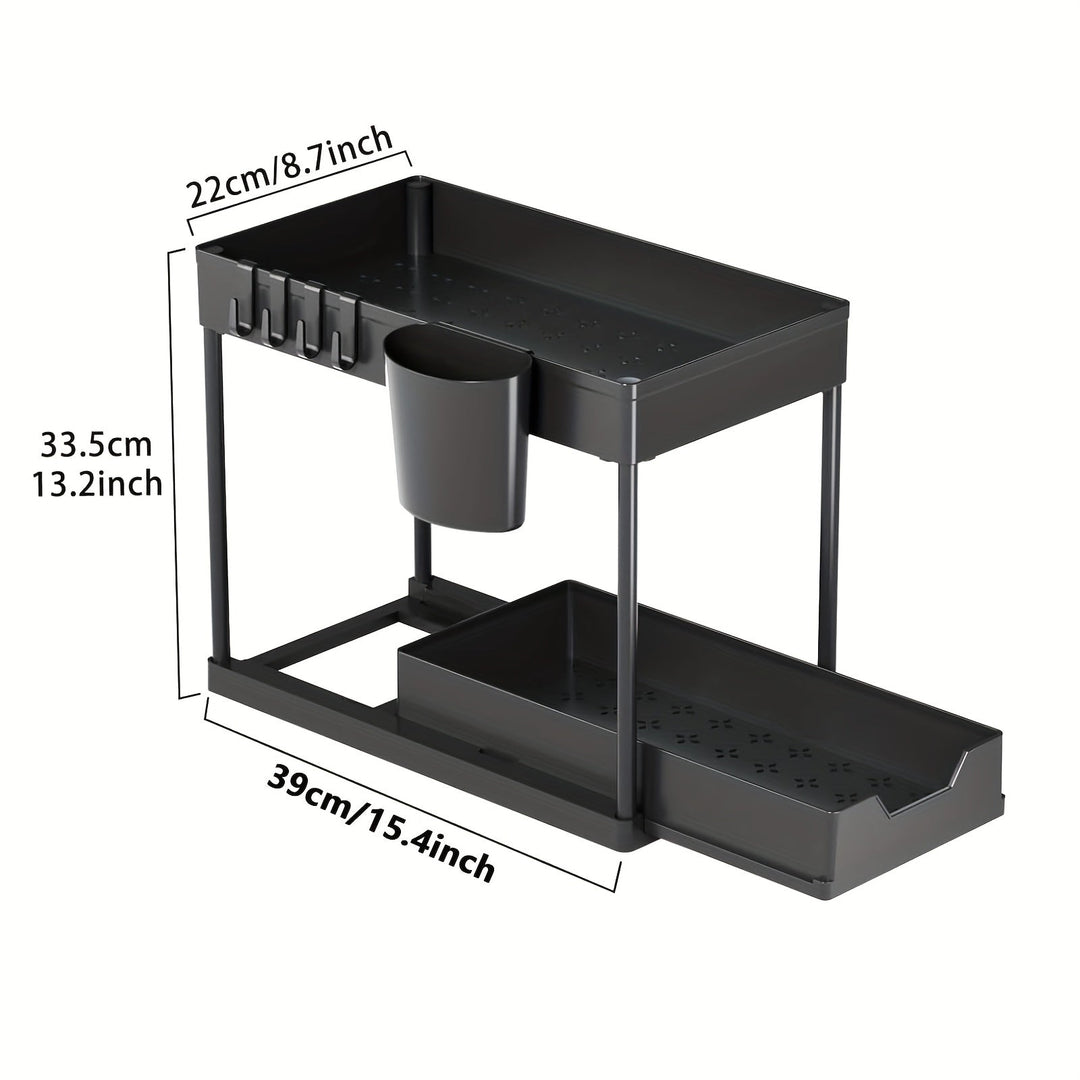 Multifunctional Sliding Organizer – Practical and Space-Saving