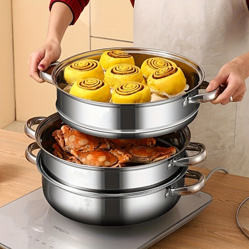 3-stöckiger Dampfgarer – NutriSteam