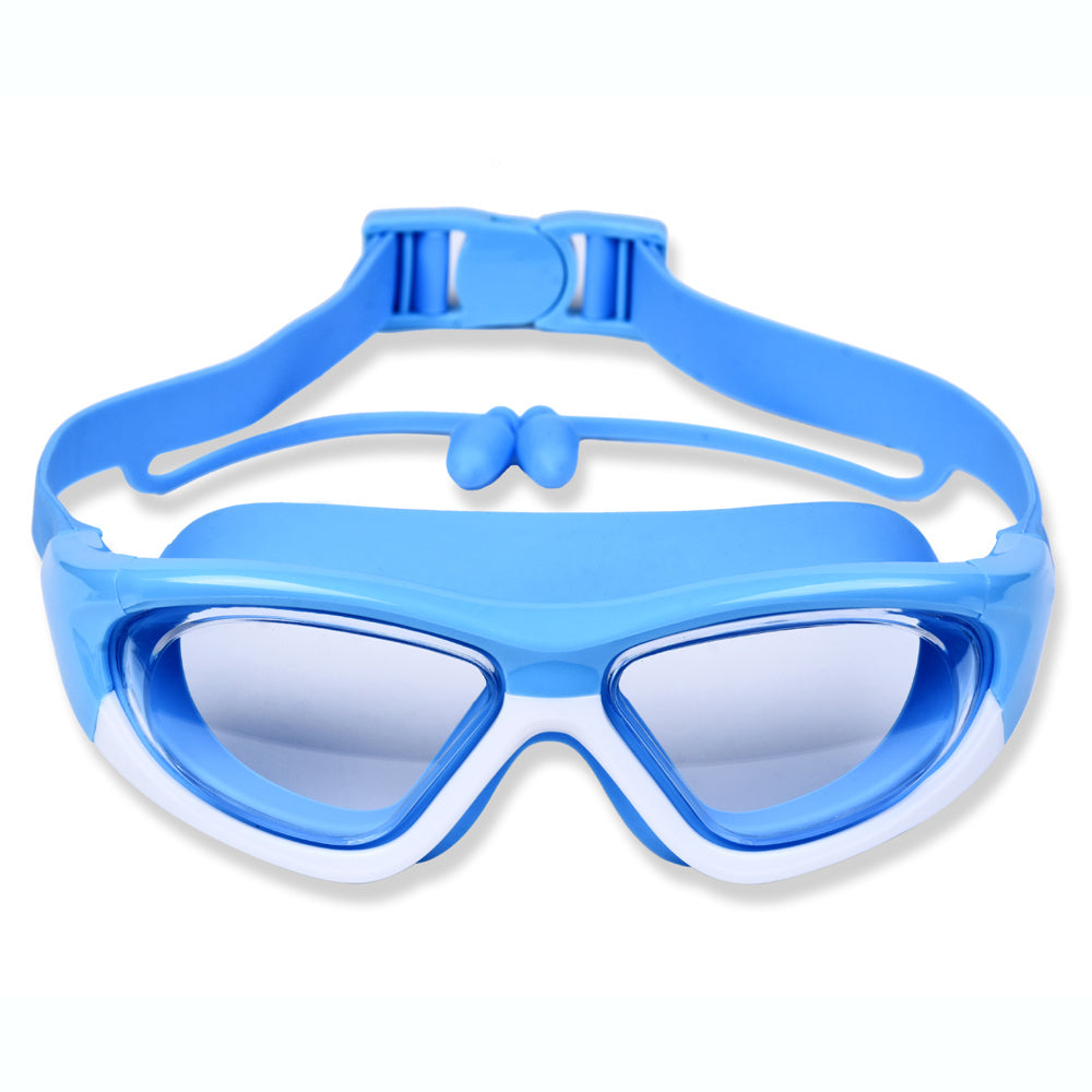 Kids' Swimming Goggles with Large Frame – Comfortable and Anti-Fog for Fun in the Water