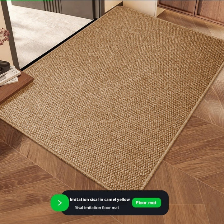 Living Room Light Luxury Advanced Entrance Foot Mat Can Be Cut