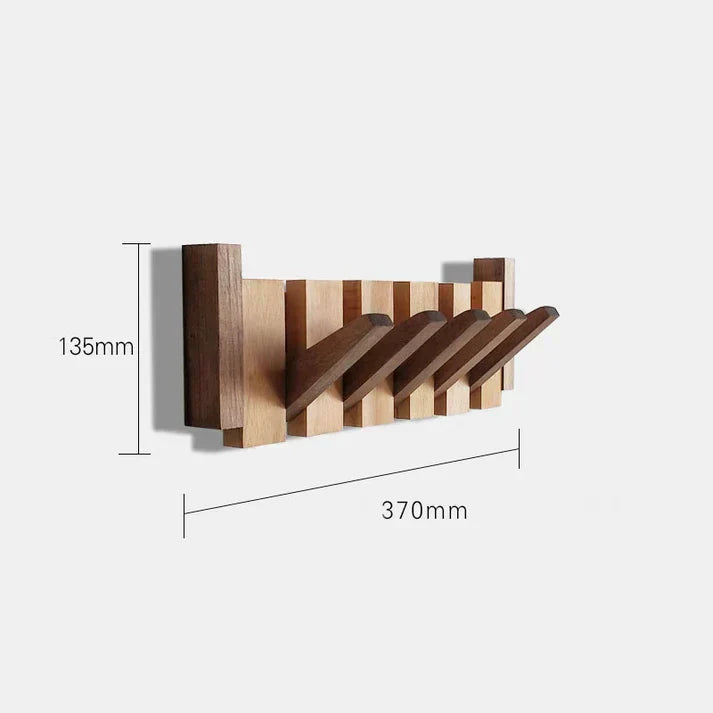 Kleshenger HarmonyCoat Piano – Creative Wooden Coat Rack for Hallway and Entrance