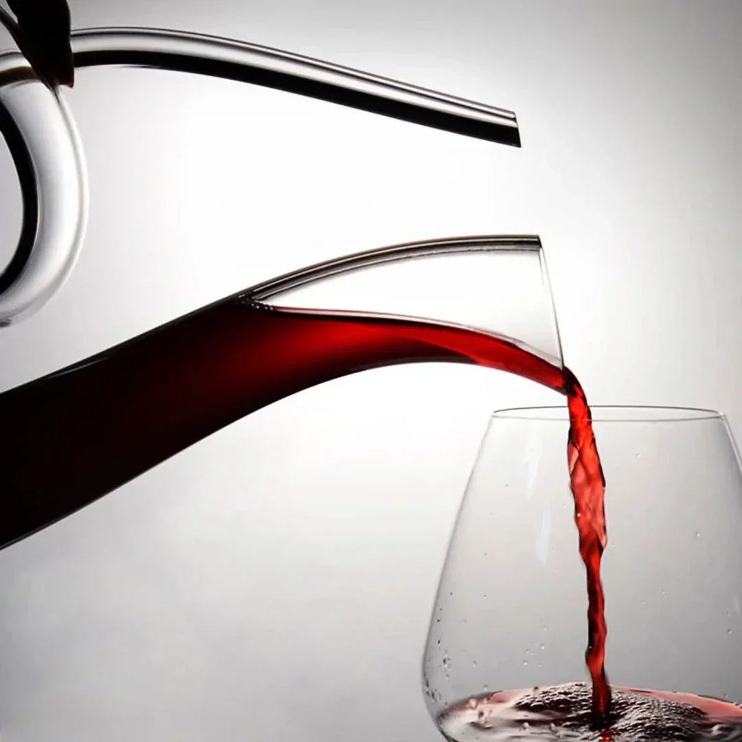 CristalloElegance Decanter | Handcrafted Lead-Free Design