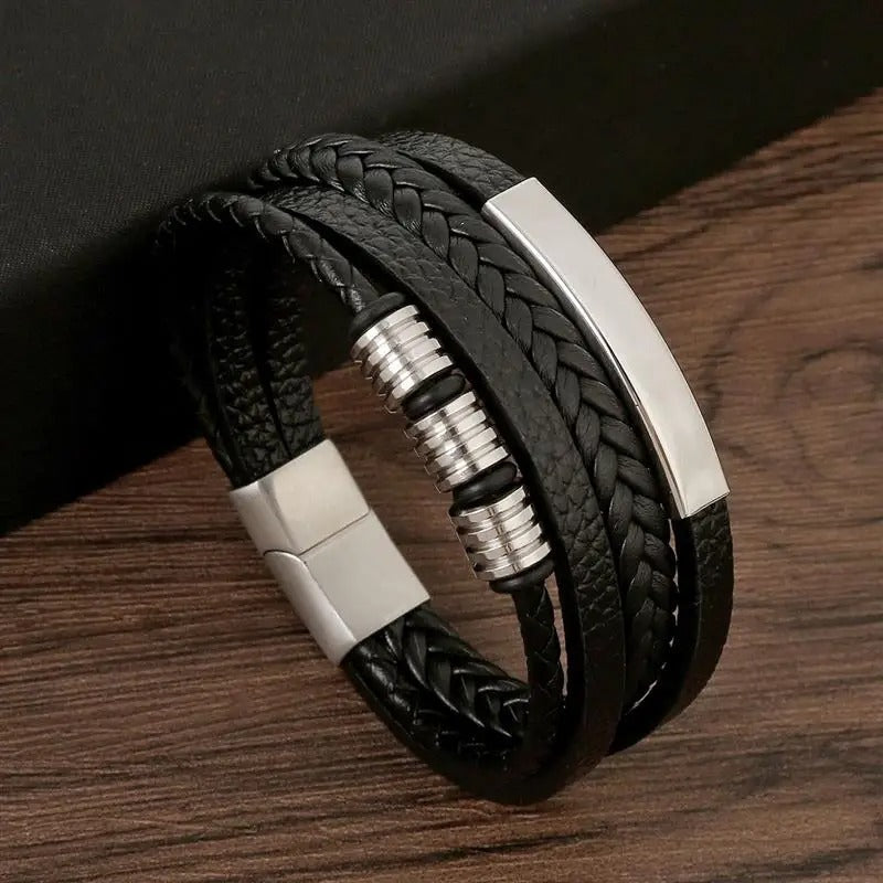 Majestic Vintage Bracelet – Luxury Leather Style